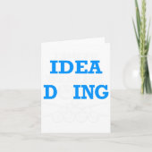 プールおもしろいビリヤード私が何をしているかアイディアがない カード (正面)