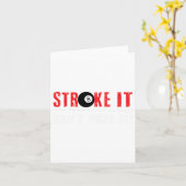 プールおもしろいビリヤードStroke It Poke It Gift カード (黄色い花)