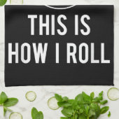 プールおもしろい選手のためのビリヤードデザインレトロ8 Ba キッチンタオル (折り畳み)