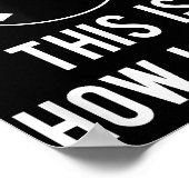 プールおもしろい選手のためのビリヤードデザインレトロ8 Ba ポスター (角)