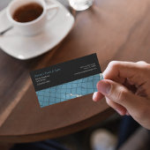 プールおよびスパ会社 名刺