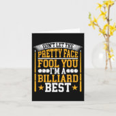 プールかわいらしの顔を騙すな カード (黄色い花)