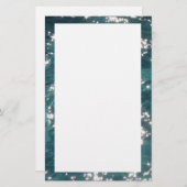 プールきらめく水の背景 便箋 (正面/裏面)