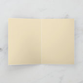 プールでの50年代のカップル 招待状 (内部)