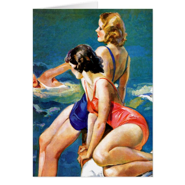 プールで (正面)