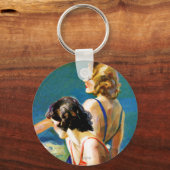 プールで キーホルダー (正面)