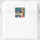 プールで スクエアシール (バッグ)