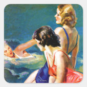 プールで スクエアシール (正面)