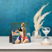 プールで フォトプラーク (インサイチュ)