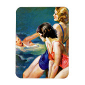 プールで マグネット (縦)