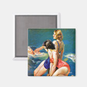 プールで マグネット (正面/裏面)