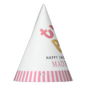 プールに二歳の誕生日 パーティーハット (左)