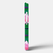 プールに咲くピンクの睡蓮 Case-Mate iPhoneケース (裏面 / 左)