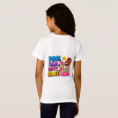 🏖️ プールに行こう！サマーガールズ 💦 Tシャツ (裏面フル)