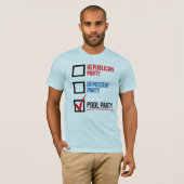 プールのパーティー Tシャツ (正面フル)