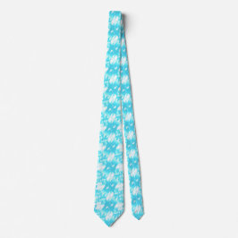 プールのプリント ネクタイ
