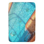 プールの人魚 バスマット (正面縦)