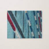 プールの作成のプラスチック分離器 ジグソーパズル (横)