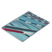 プールの作成のプラスチック分離器 ノートブック (左側)