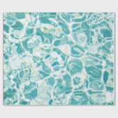 プールの写真のラッピングペーパー ラッピングペーパー (フラット)