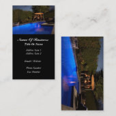 プールの名刺 名刺 (正面/裏面)