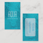 プールの名刺 名刺 (正面/裏面)