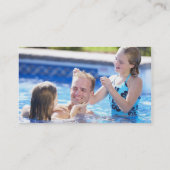 プールの名刺 名刺 (裏面)