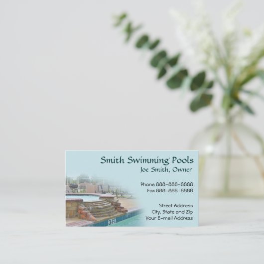 プールの名刺 名刺 (スタンド正面)