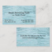 プールの名刺 名刺 (正面/裏面)