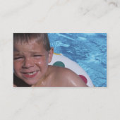 プールの名刺 名刺 (裏面)