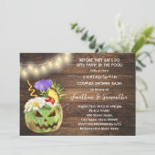 プールの夏のシャワーでパーティーを行う前に 招待状 (スタンド正面)