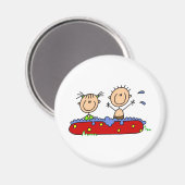 プールの夏 マグネット (正面/裏面)