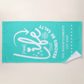 プールの寿命が向上 ビーチタオル (正面)