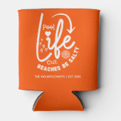 プールの寿命は屋外の方が良い 缶クーラー (正面)