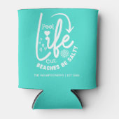 プールの寿命は屋外の方が良い 缶クーラー (正面)