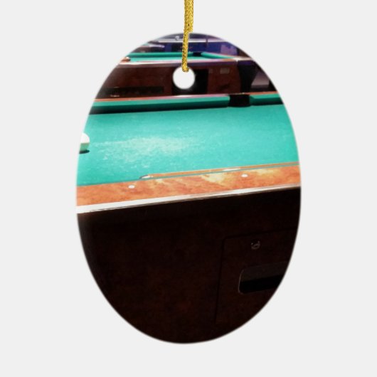 プールの時間 セラミックオーナメント (正面)