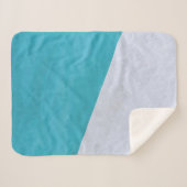 プールの横の空の灰色の床 シェルパブランケット (正面(横))