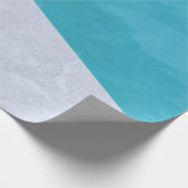 プールの横の空の灰色の床 ラッピングペーパー (角)