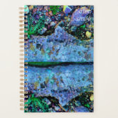 プールの水 デジタルペーパー ライト ウォーター プランナー手帳 (正面)