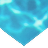 プールの水。リップル水。太陽の反射 テーブルクロス (アングル)