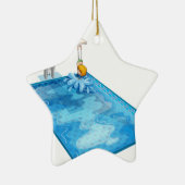 プールの男の子 セラミックオーナメント (右)