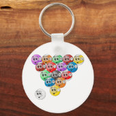 プールの看板 キーホルダー (正面)