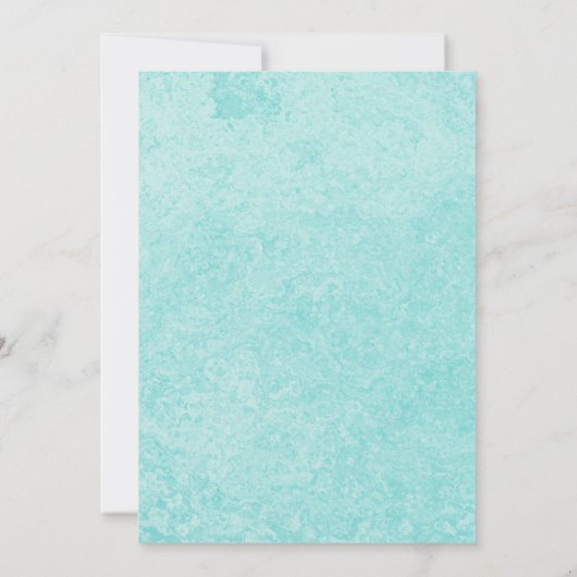 プールの誕生日パーティサマーモダントイ10代のンフォト 招待状 (裏面)