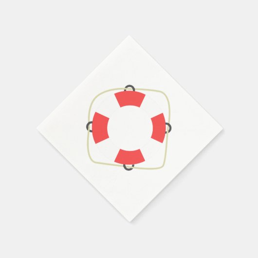 プールの誕生日パーティーの紙ナプキン スタンダードカクテルナプキン (角)