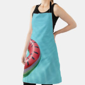 プールの赤と緑の救命ブイ エプロン (インサイチュ)