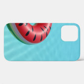 プールの赤と緑の救命ブイ Case-Mate iPhoneケース (裏面 (横))