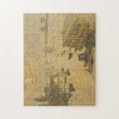 プールはブリッジアルジェンティーユモネファインアートから見る ジグソーパズル (縦)