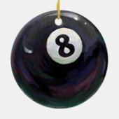 プールは運 セラミックオーナメント (裏面)