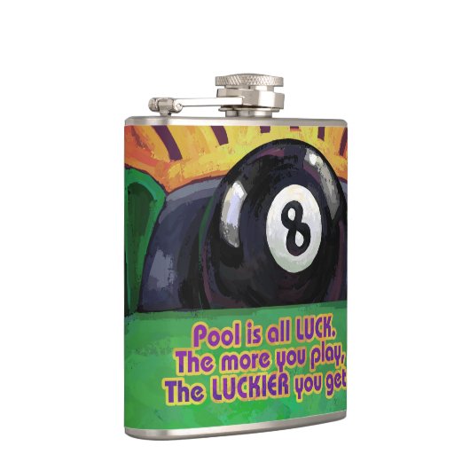 プールは運 フラスク (右)