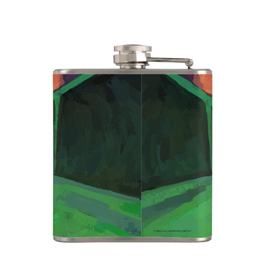 プールは運 フラスク (裏面)